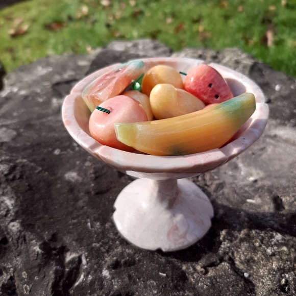 Vintage Other - Amazing miniature fruit bowl/ fruit